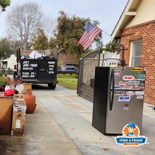 Furniture and household junk removed by Joe's Junk and Trash Removal in Orange County, CA