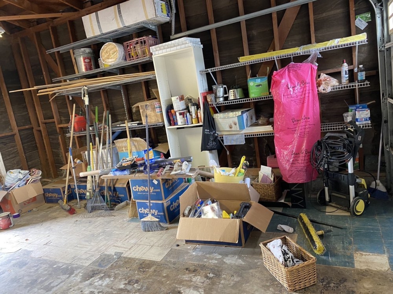 Garage and workshop cleanout in Villa Park, CA