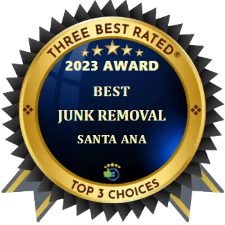 Three Best Rated 2023 award for Best Junk Removal in Santa Ana