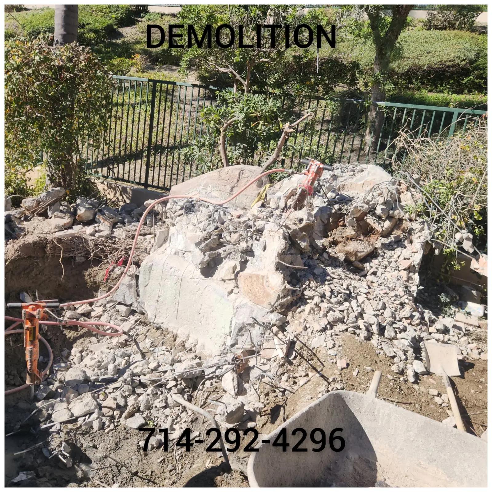 Junk removal and demolition in Orange, CA