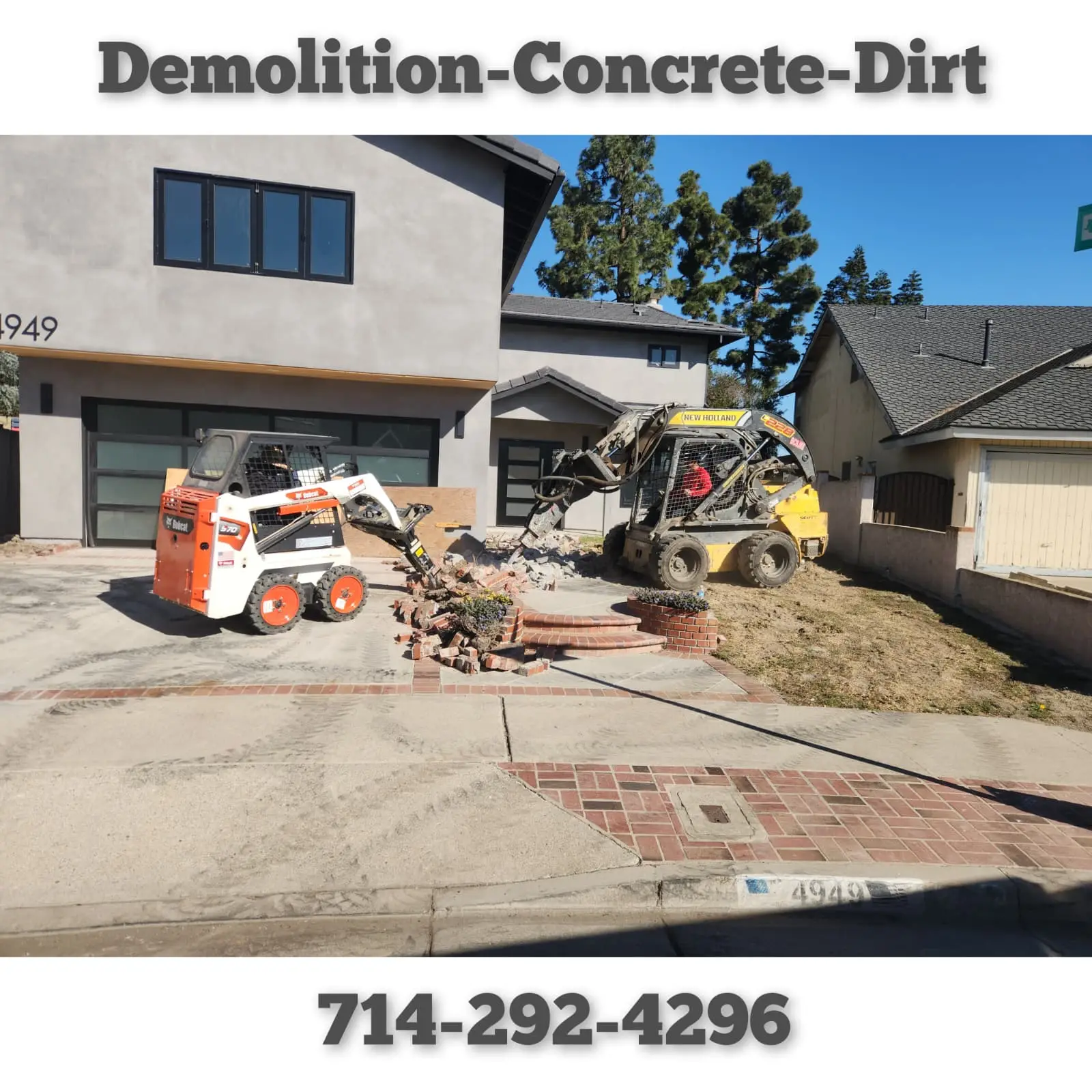 Junk removal and demolition in Orange, CA